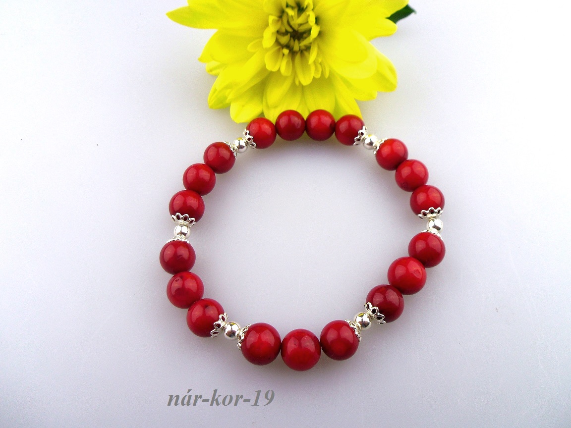 koral striebro n�ramok